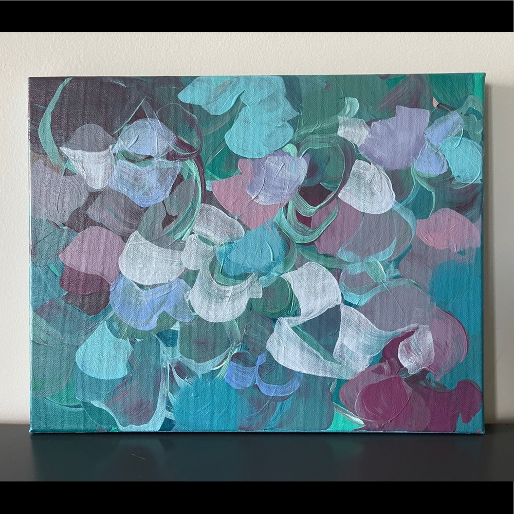 Original abstract painting on canvas